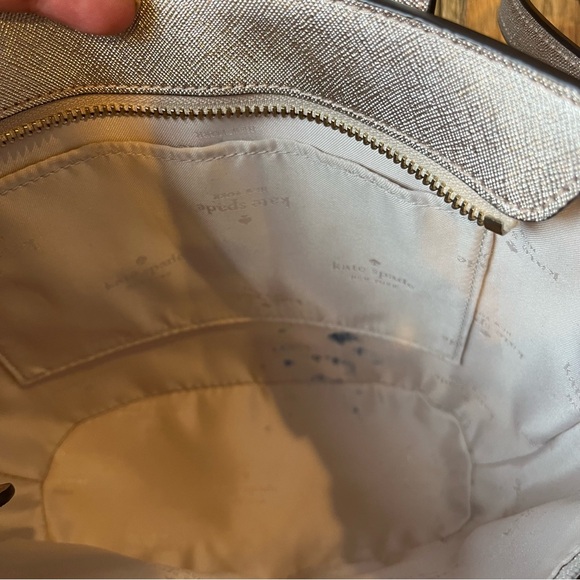 Kate Spade Glitter Gold Satchel Bag - Picture 7 of 16